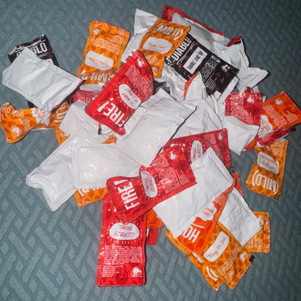 Taco Bell Sauce Packet Variety Pack